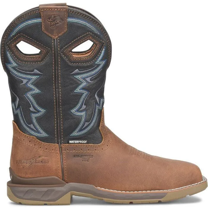 Double H Men's Geddy 11" Composite Toe Waterproof Roper Work Boot -Brown- PH5001