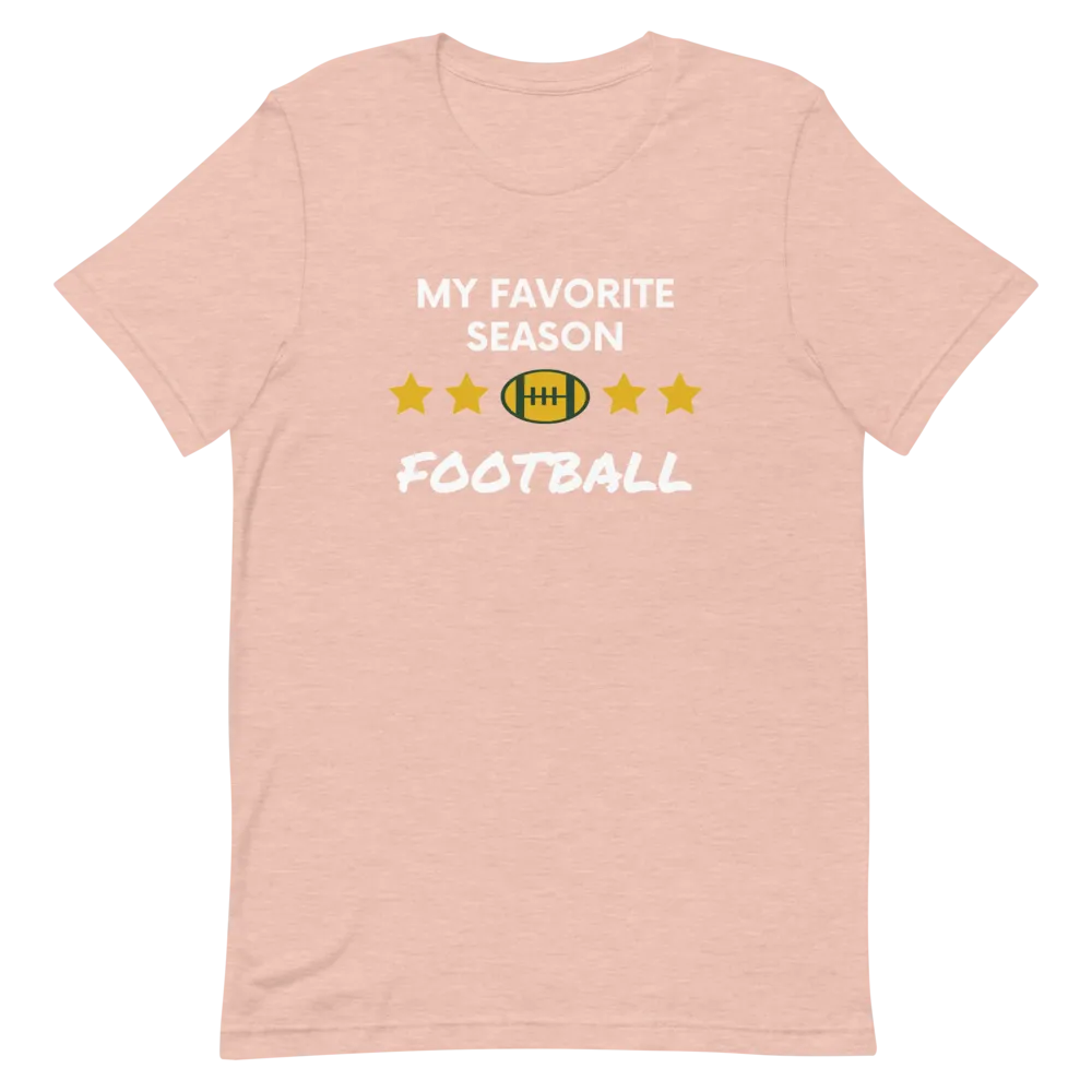 Favorite Season Football - T-Shirt (Various Colors)
